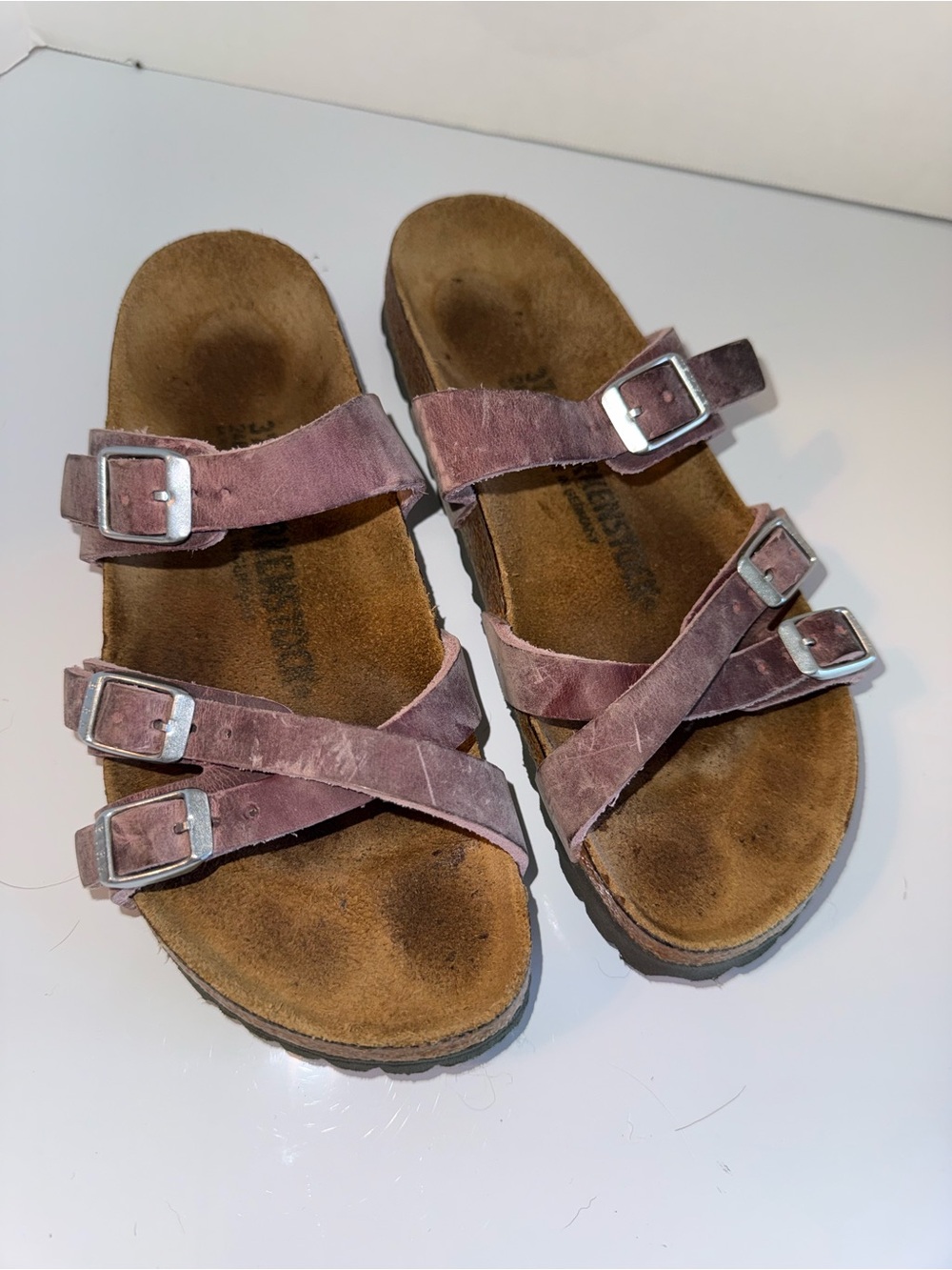 BIRKENSTOCK Franca double cross strap granola girl classic sandals 4